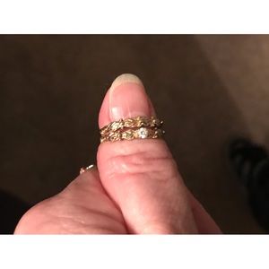 10k/12k Black Hills Gold Wedding Set